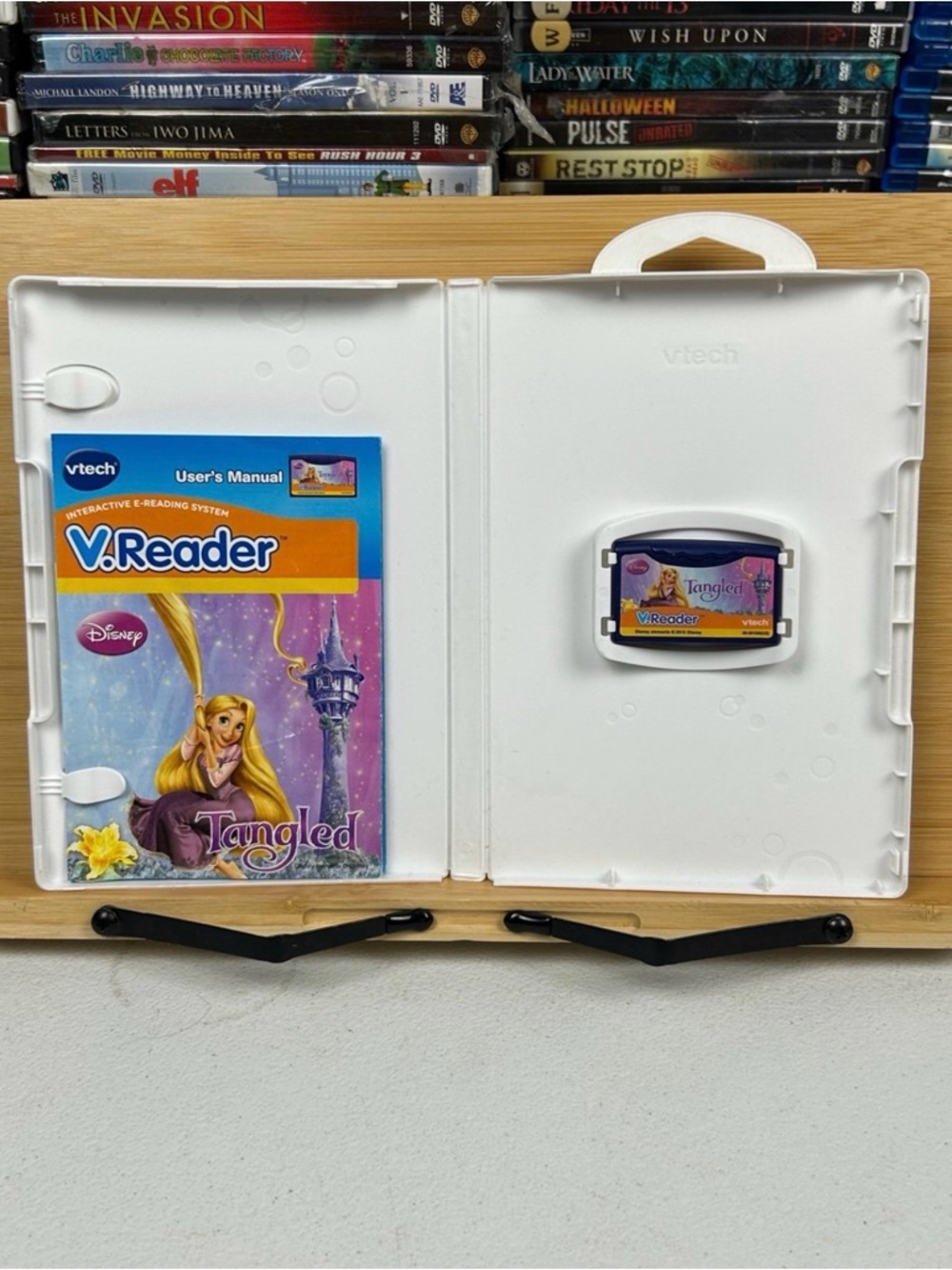 V.Reader Disney Tangled Game Ages 4-6 V.Tech 2010 Complete - Picture 4 of 7